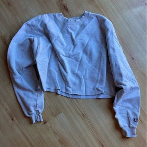 Champion crop sweatshirt